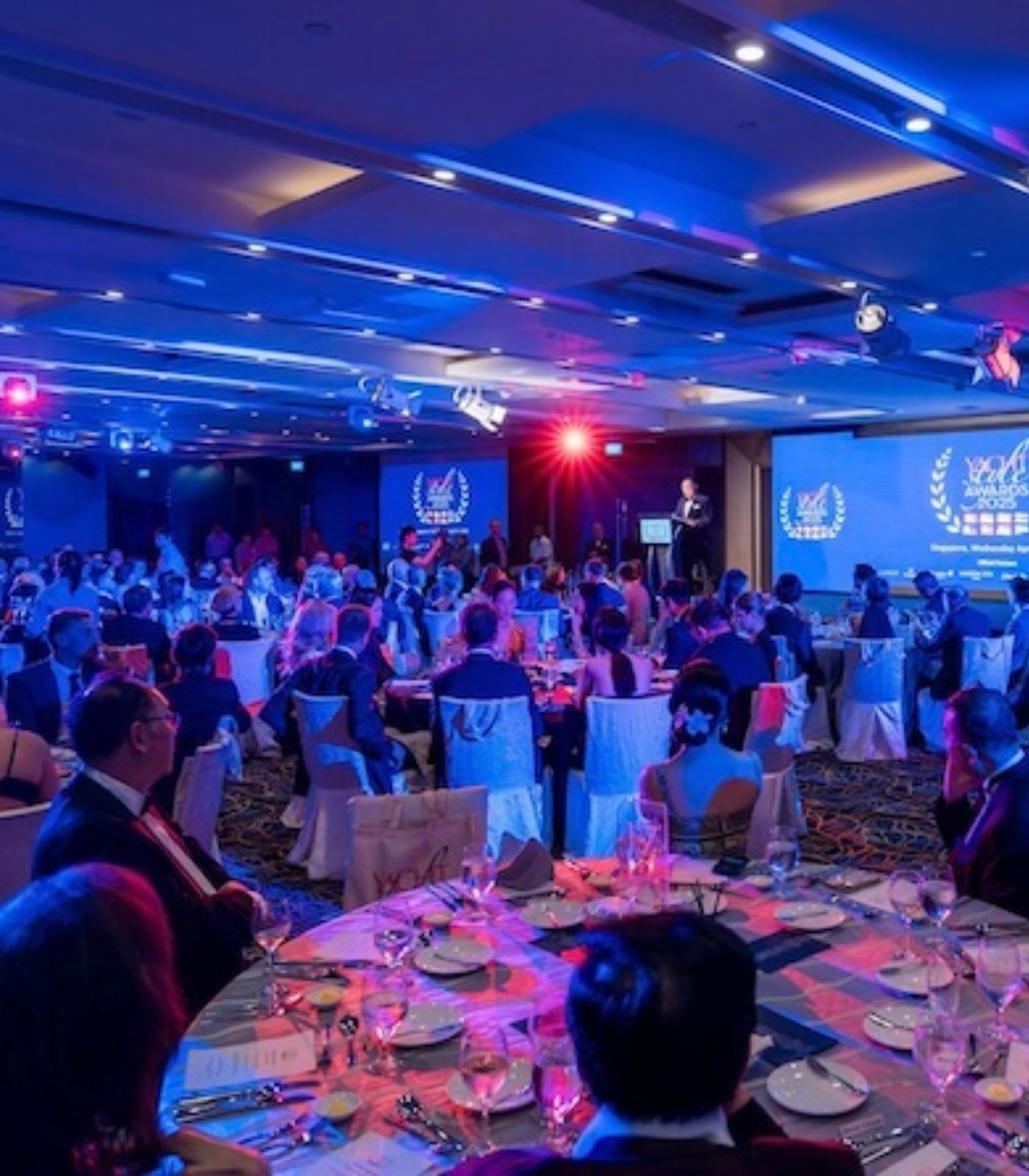 Awards gala dinner overlooking the Coral Sea