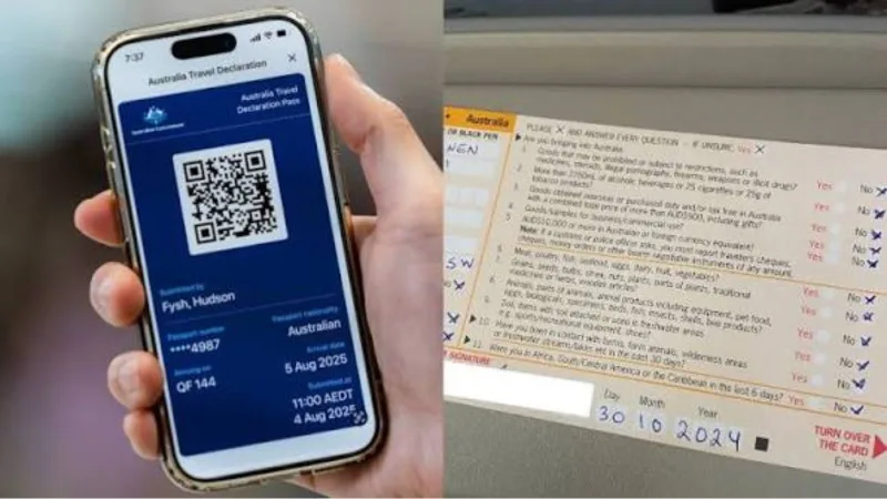 Australia's New Digital Travel Declaration