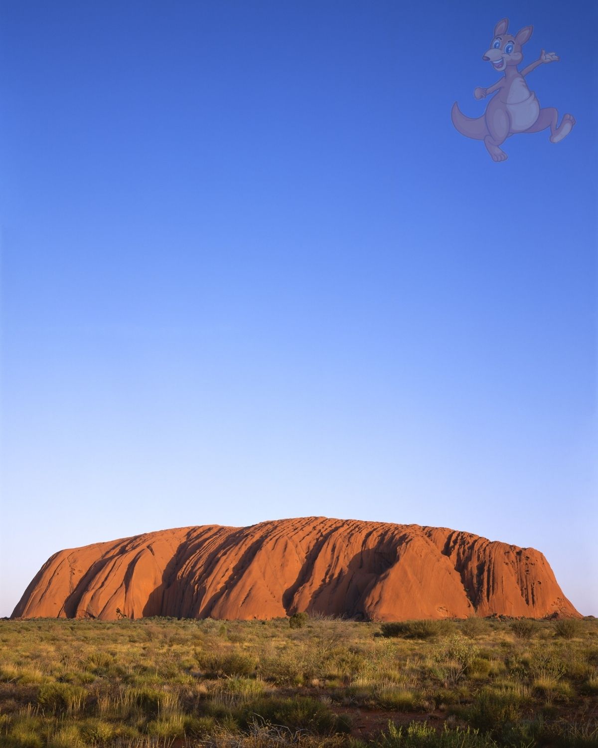 Uluru at sunset, Red Centre